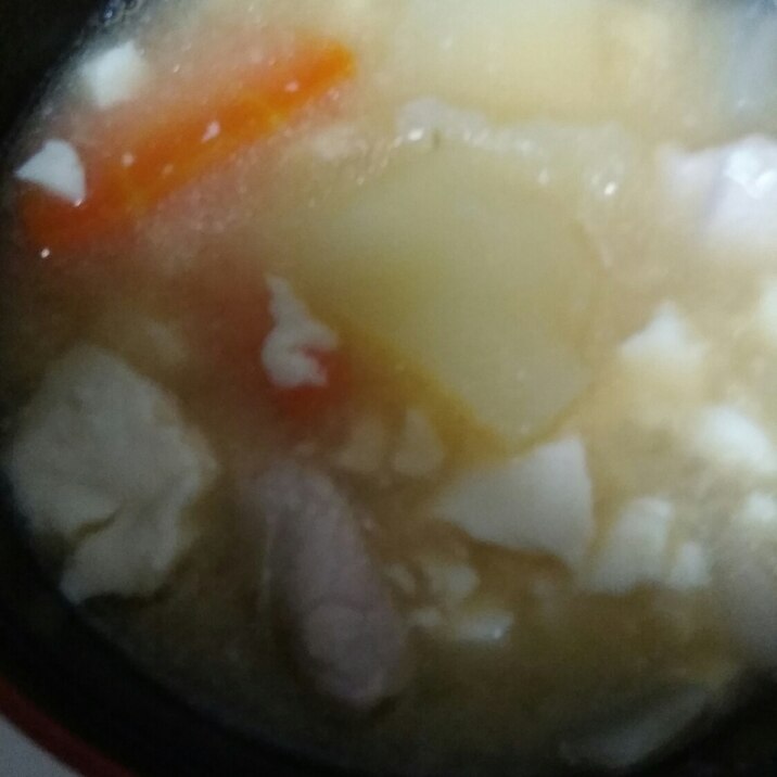 豆腐豚汁